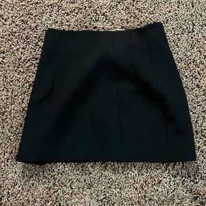 Black Zara skirt